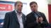 Francisco Toscano, alcalde de Dos Hermanas, junto a José Antonio Viera