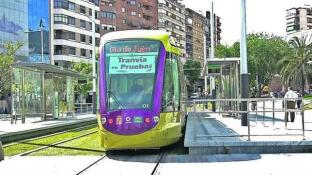 El tranvía de Jaén sólo ha funcionado en pruebas