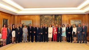 Los alcaldes, recibidos en audiencia por Doña Sofía