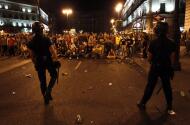 Manifestación de los «antiPapa» en Madrid