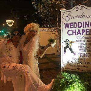 El &laquo;s&iacute;, quiero&raquo; de Cayetano y Eva en Las Vegas