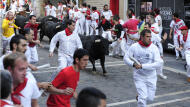 Sexto encierro de San Fermín 2011