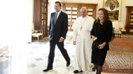 El Papa Francisco recibe en audiencia a Mariano Rajoy