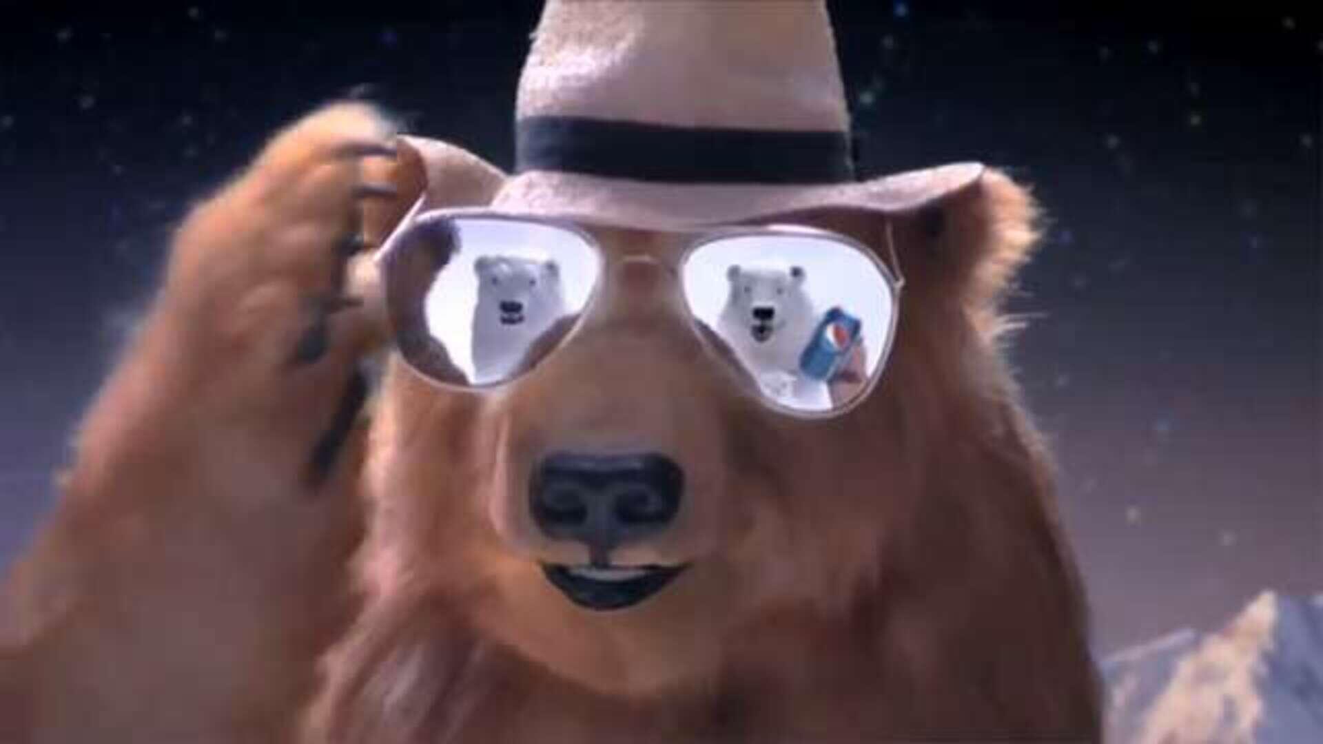 Spot de Pepsi con los osos polares de Coca Cola