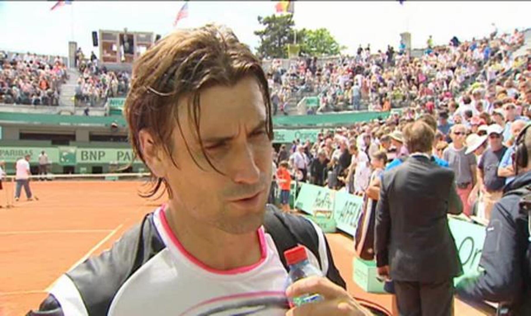 David Ferrer: "He estado mucho mejor, más suelto"