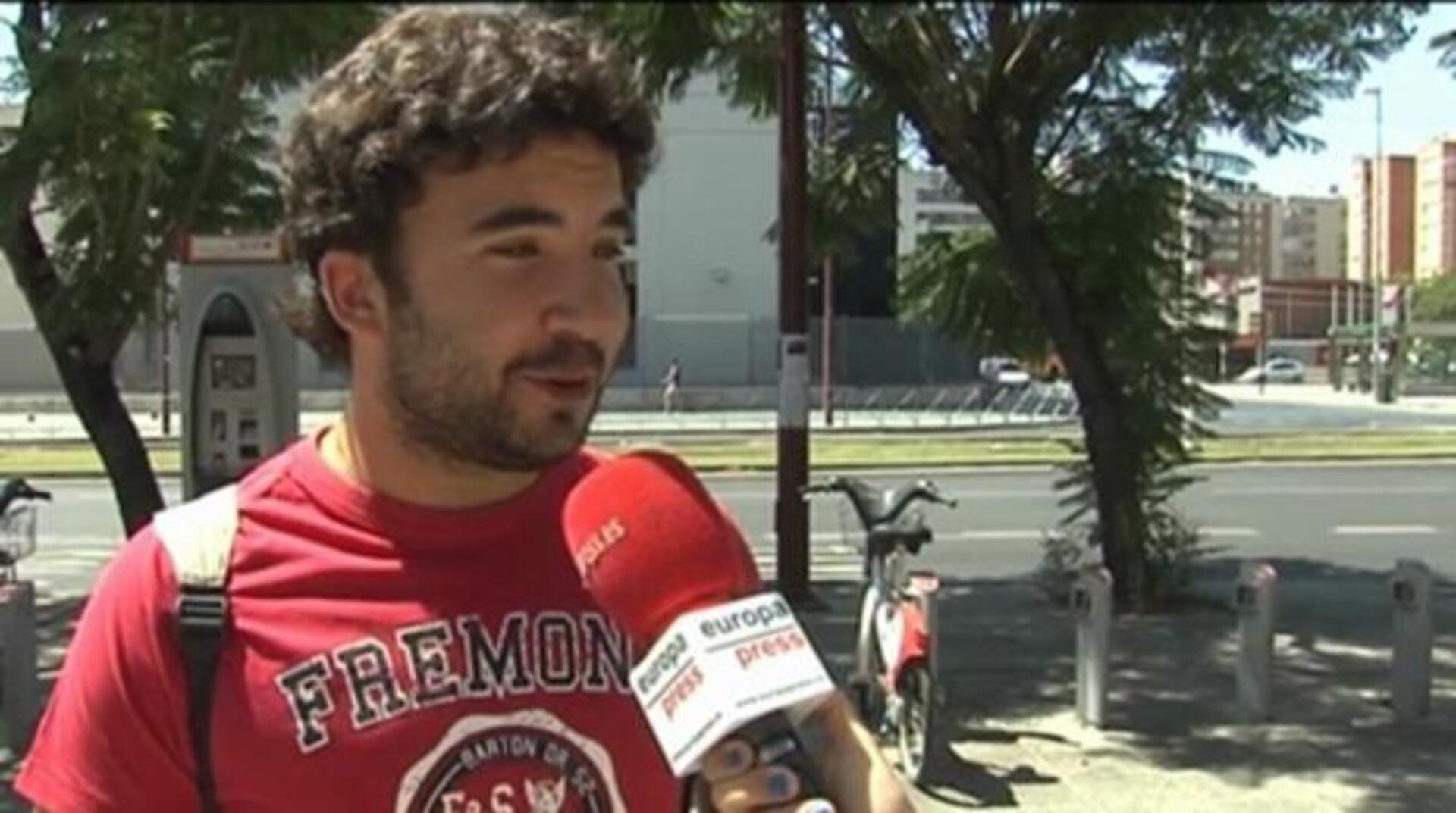 La ola de calor deja altas temperaturas en Sevilla