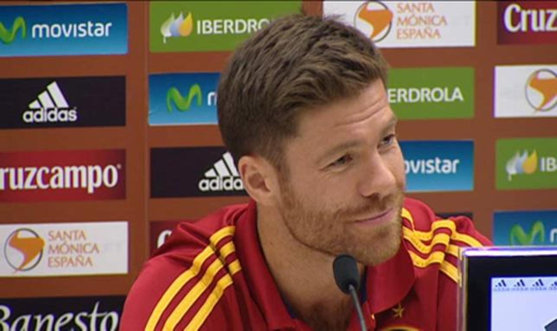Xabi Alonso está contento