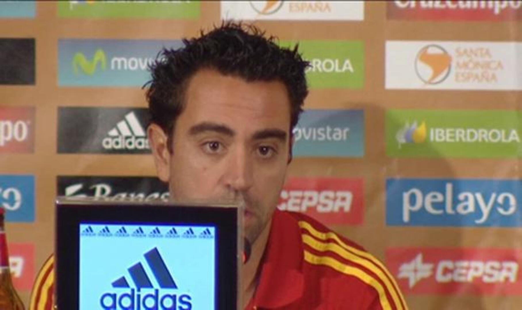 Casillas y Xavi se muestran ilusionados con la fase de clasificación del Mundial 2014