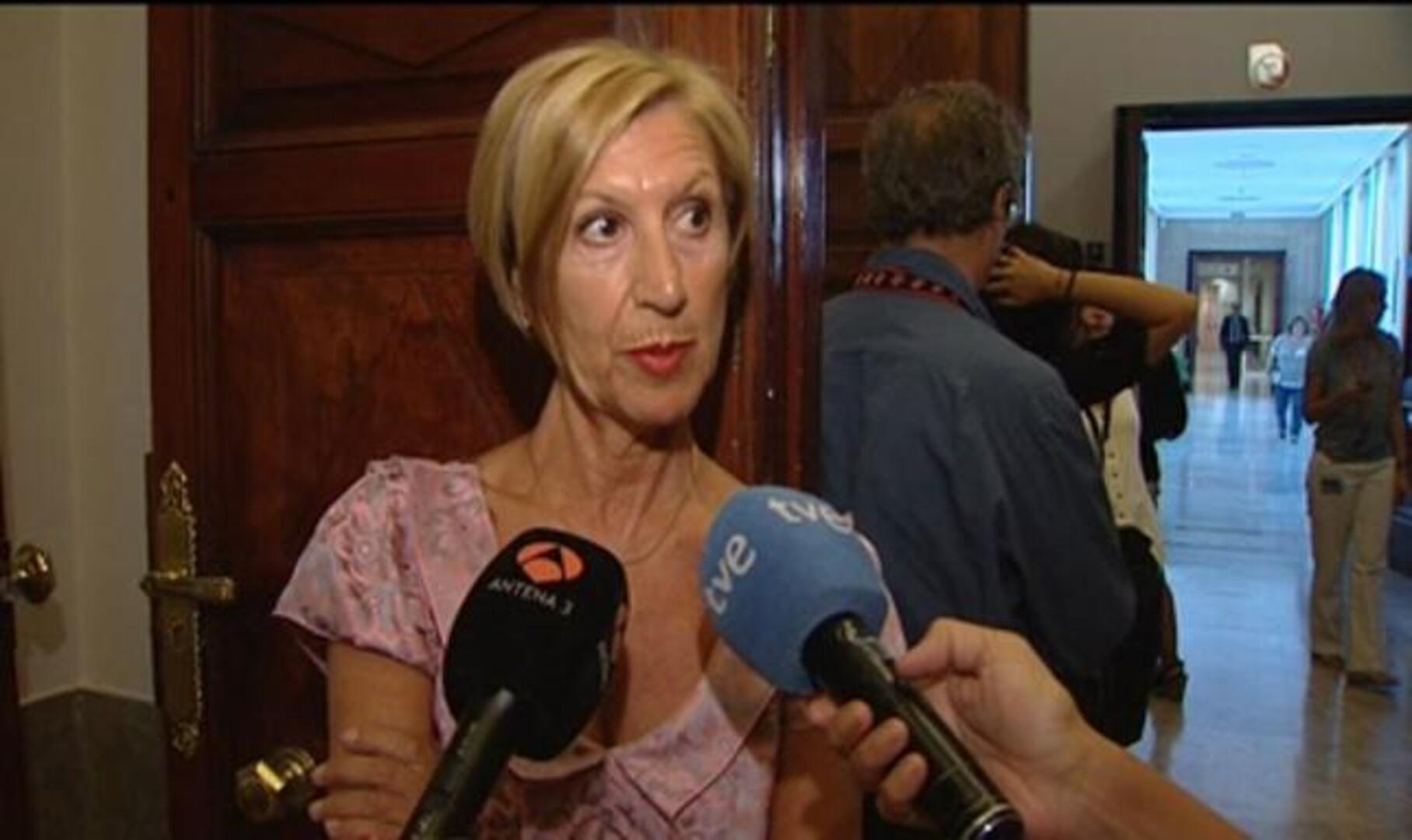 Rosa Díez califica de "deprimente" la entrevista de Mariano Rajoy