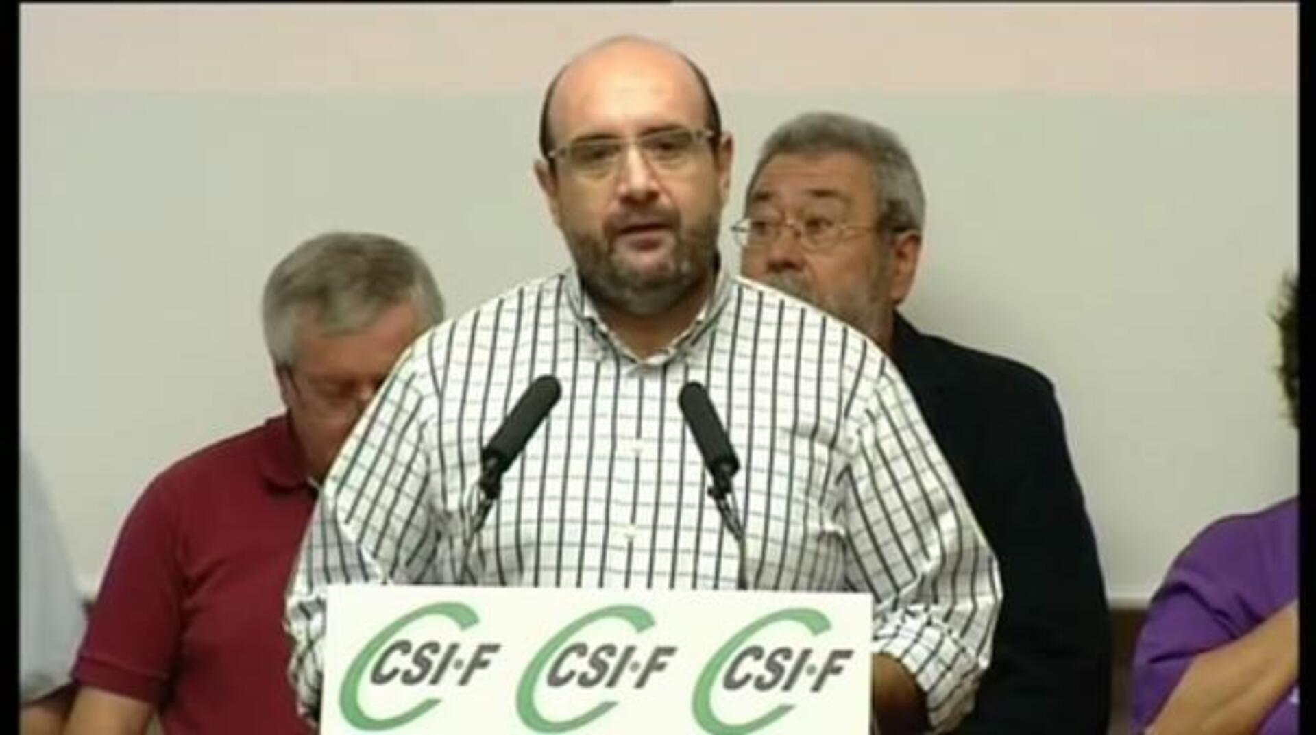 CSI-F: "Basta de convertir a las víctimas en culpables"