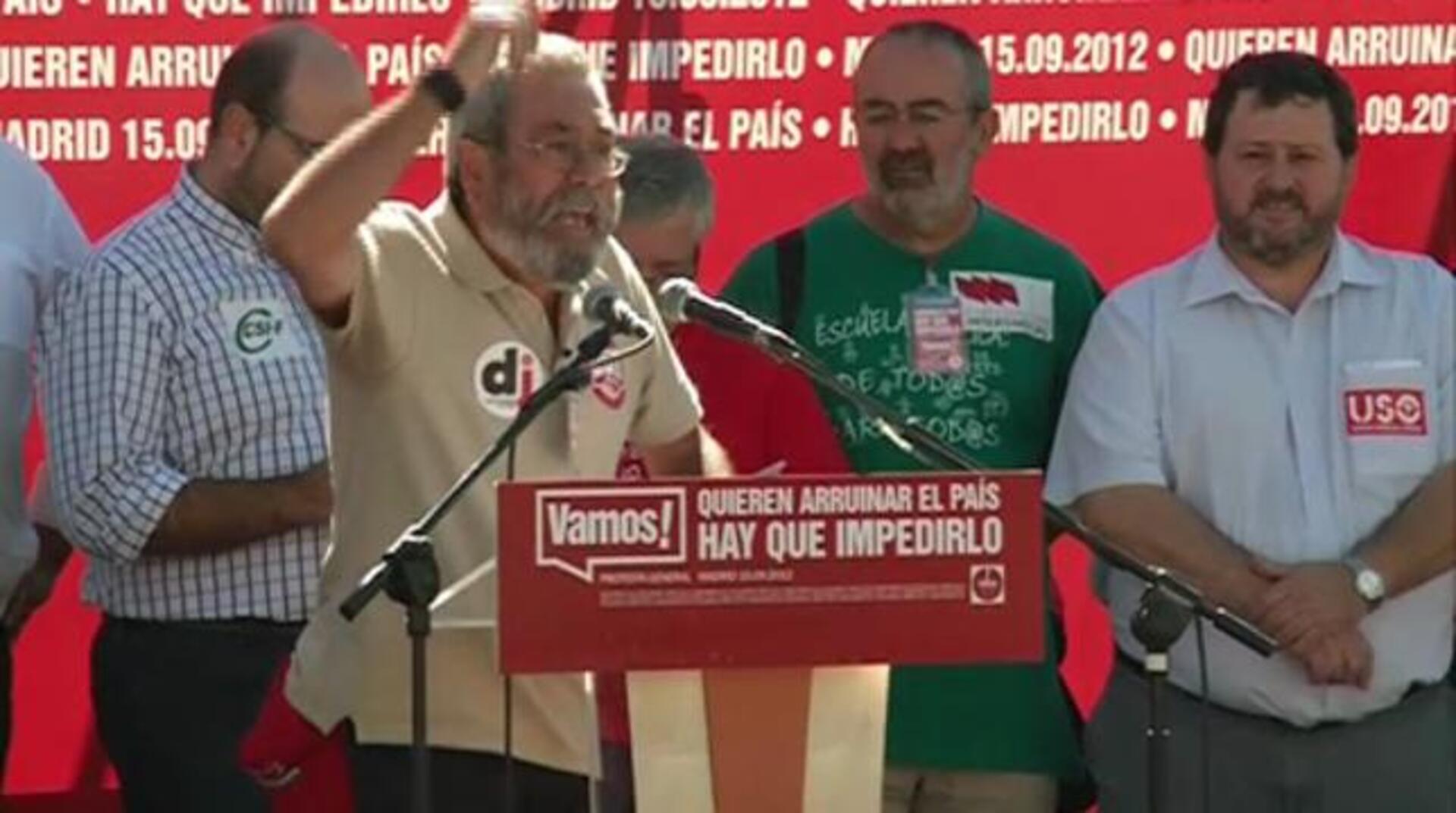 Sindicatos instan a Rajoy a escuchar a los ciudadanos