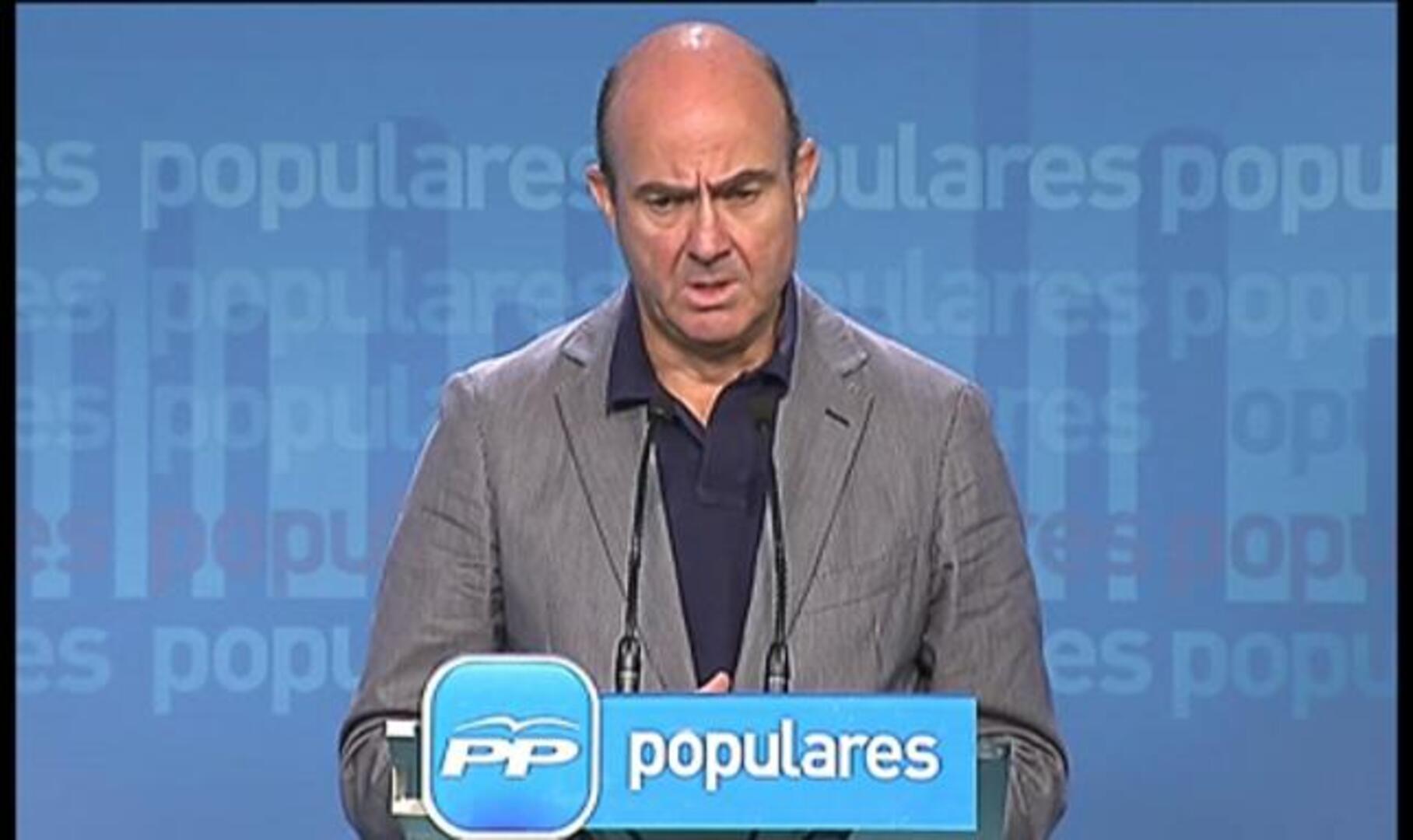 De Guindos: "No se trata de rescatar a España, sino de defender el proyecto del Euro"