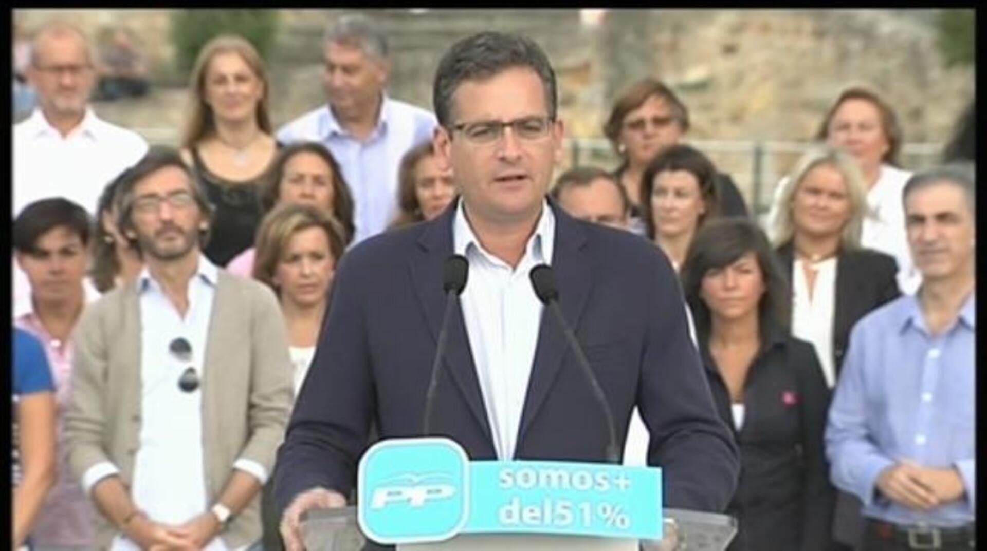 Basagoiti: "Urkullu y Mas son y representan lo mismo"