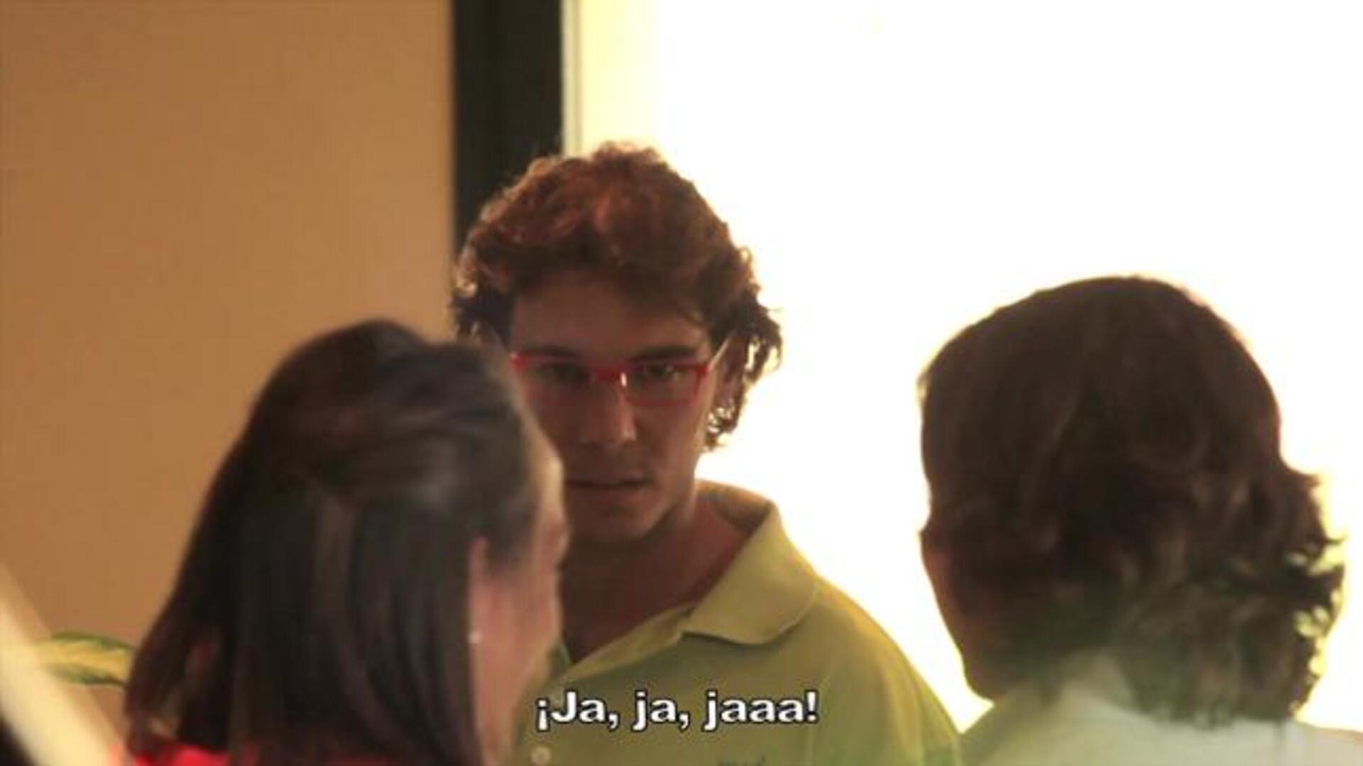 Nadal, recepcionista sorpresa