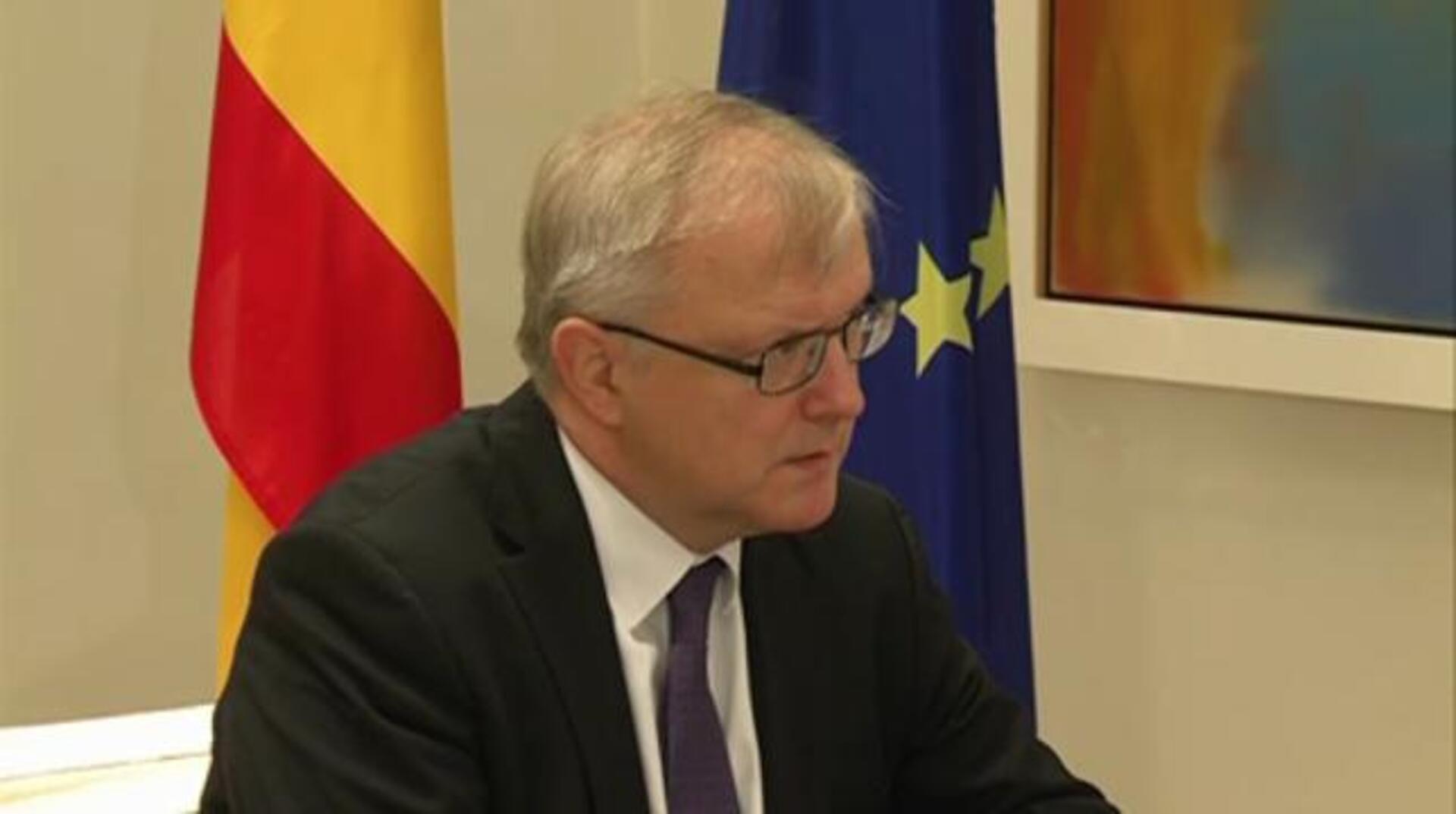 Rajoy se reúne con Olli Rehn