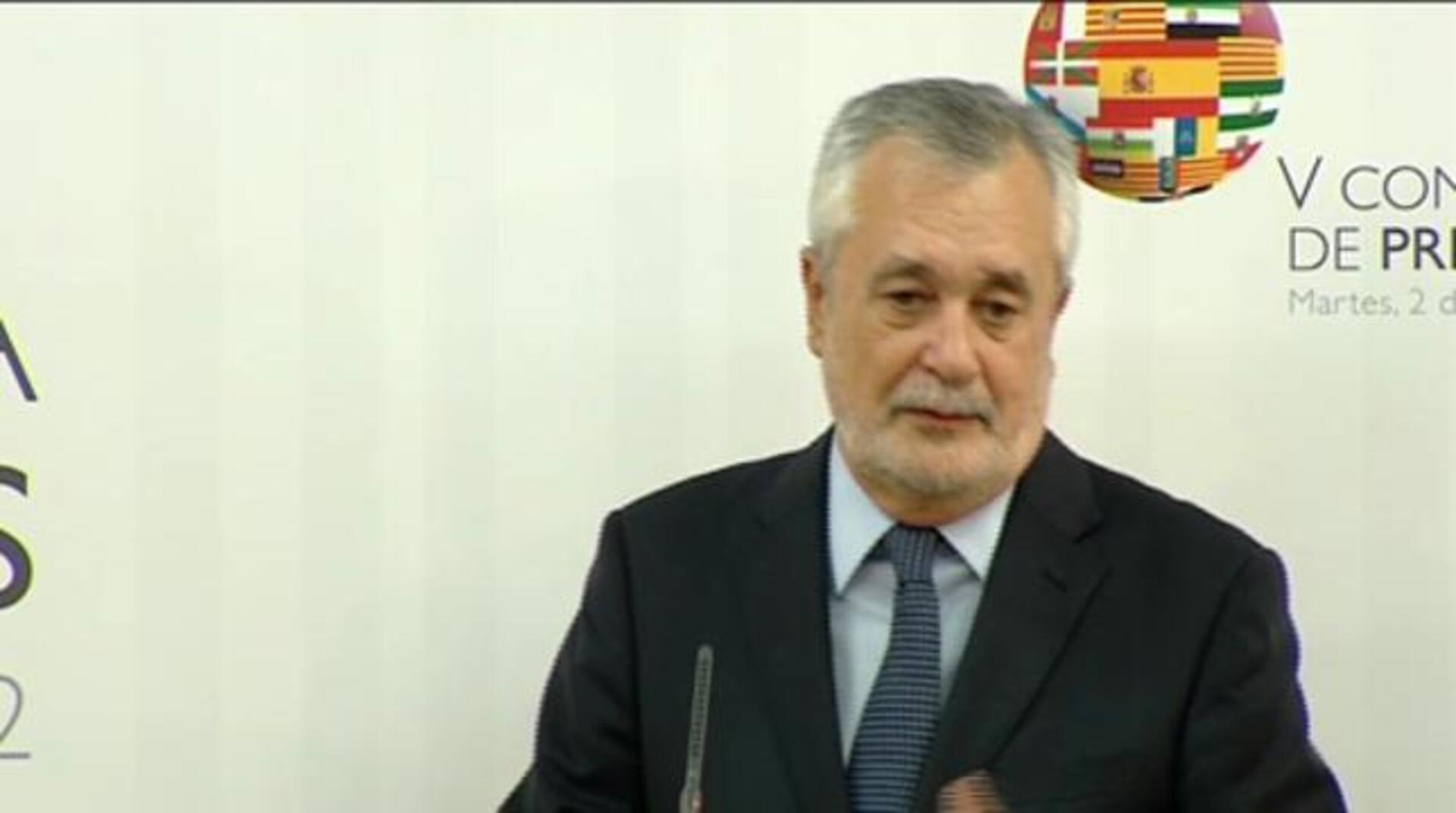 Griñán: La revisión de déficit podía darse en 2013