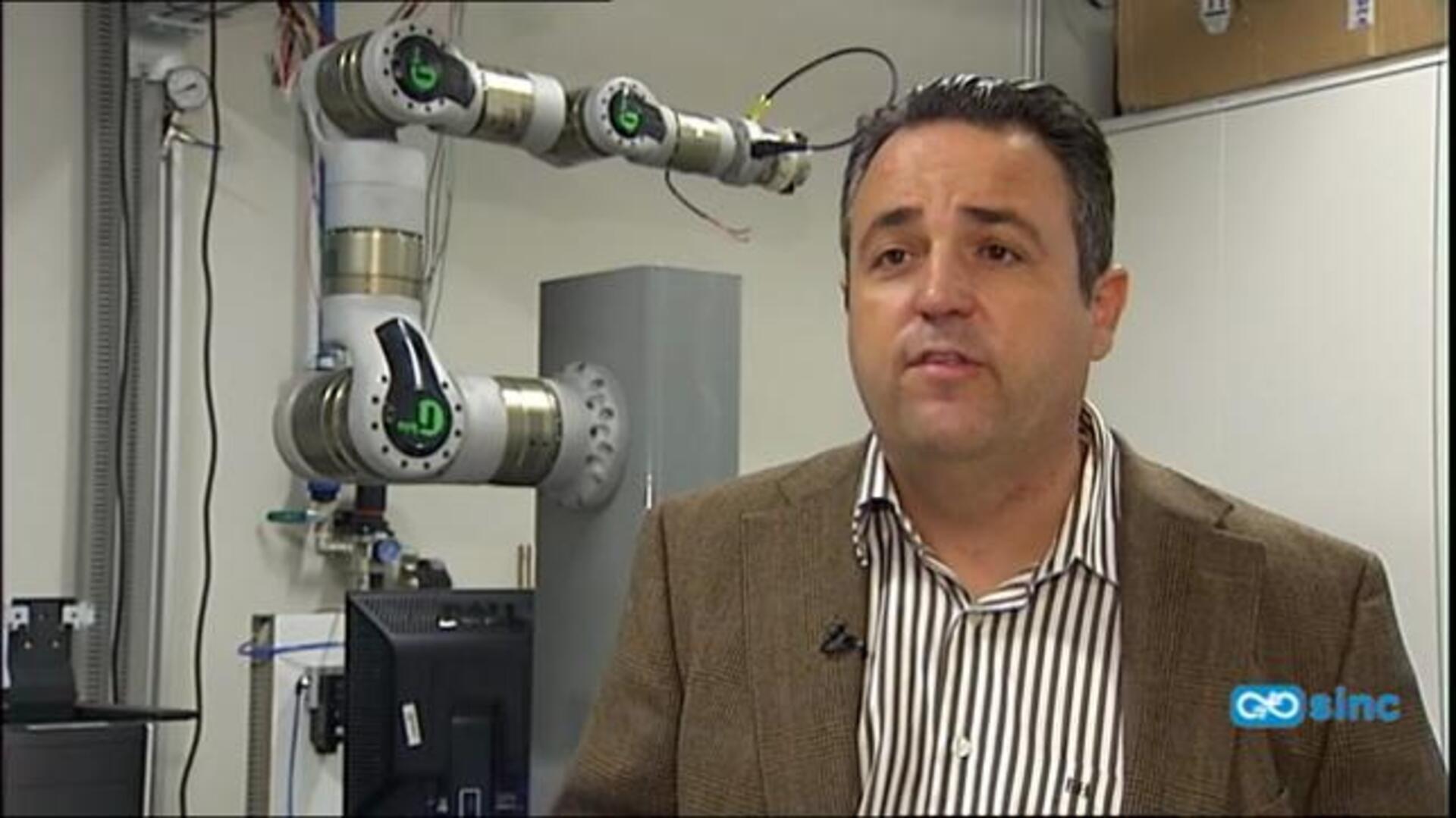 Desarrollan dos robots para la rehabilitación tras un ictus