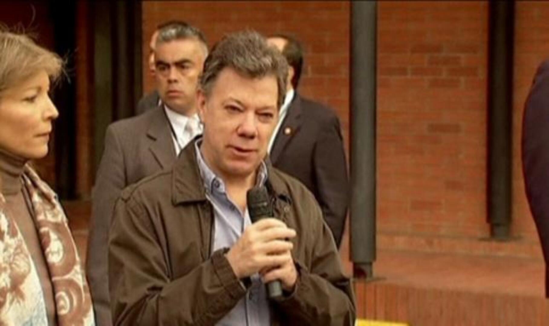 El presidente colombiano se recupera de su operación