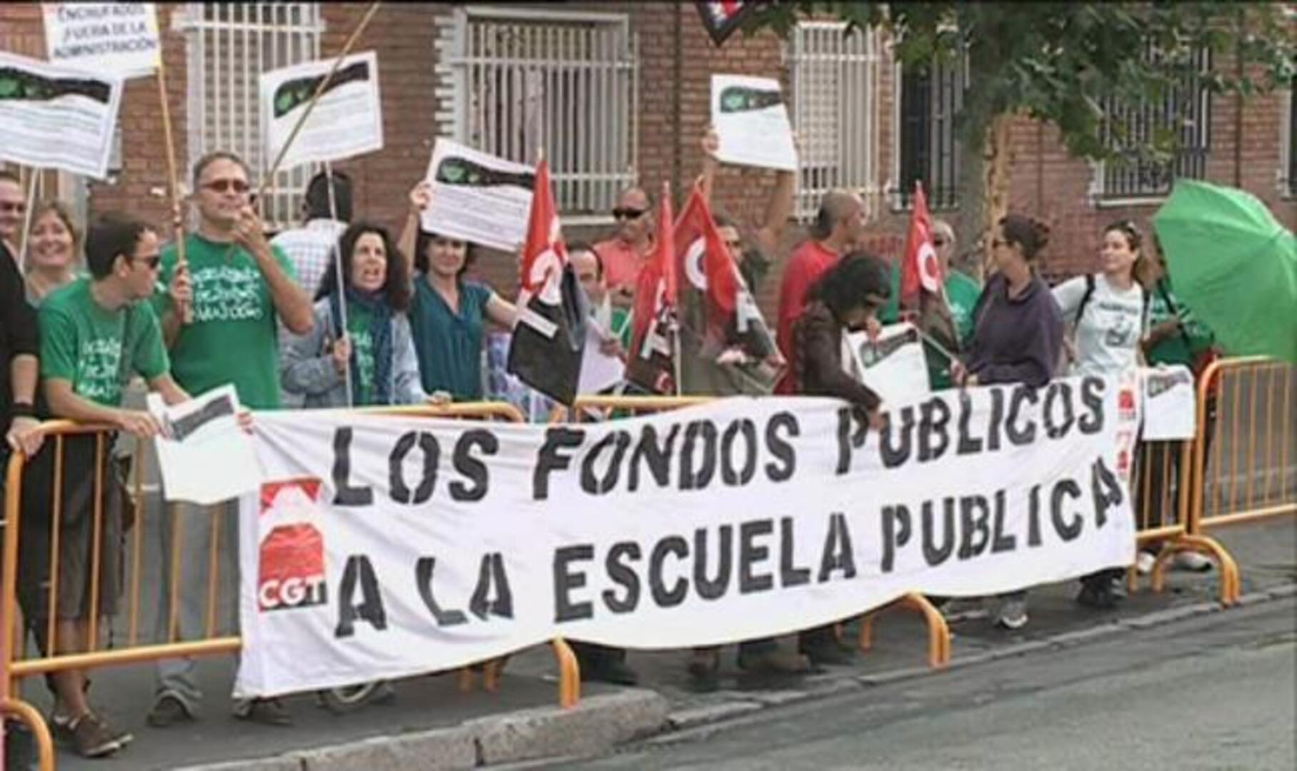 PITADA CONTRA LOS RECORTES EN EDUCACIÓN