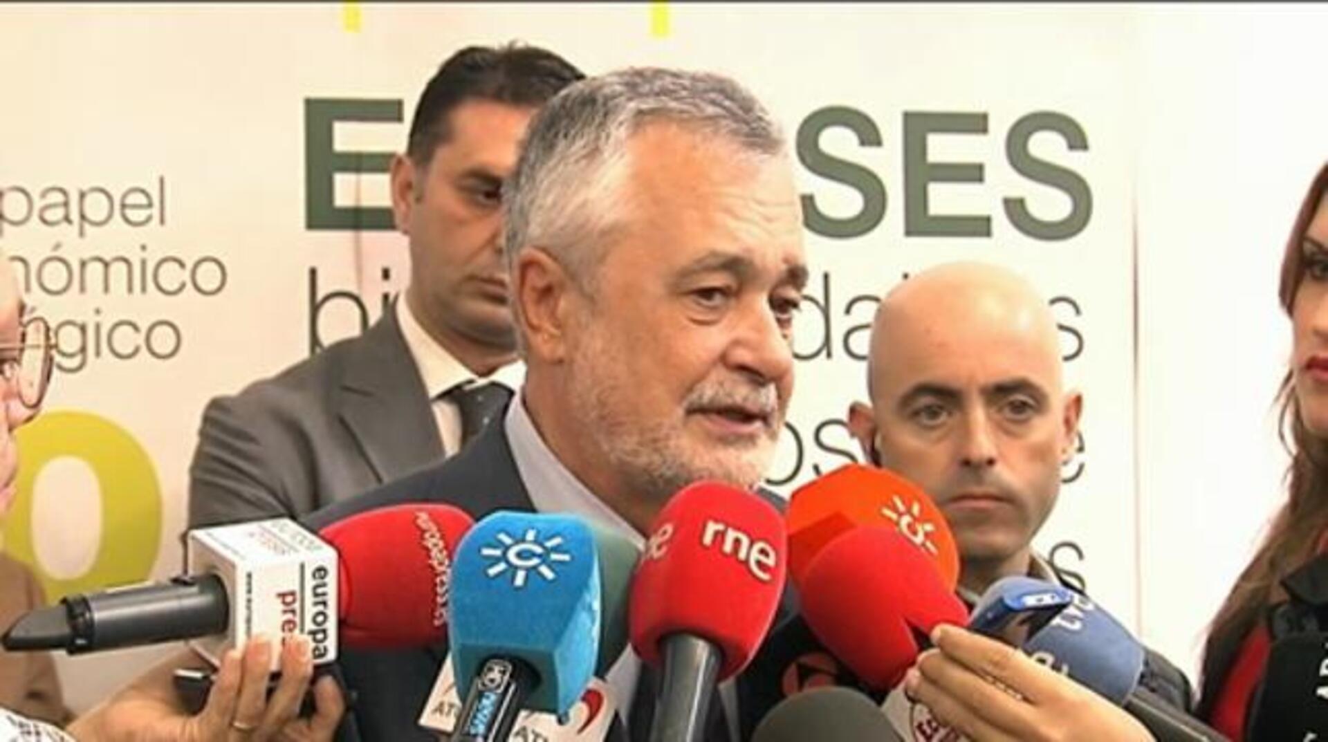 Griñán admite la "pérdida evidente" de votos del PSOE