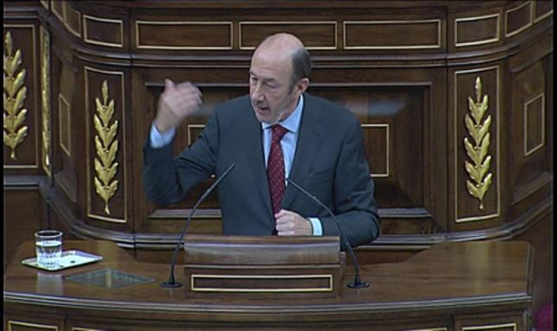 Rubalcaba asegura que los Presupuestos son "increíbles, ineficaces e injustos"