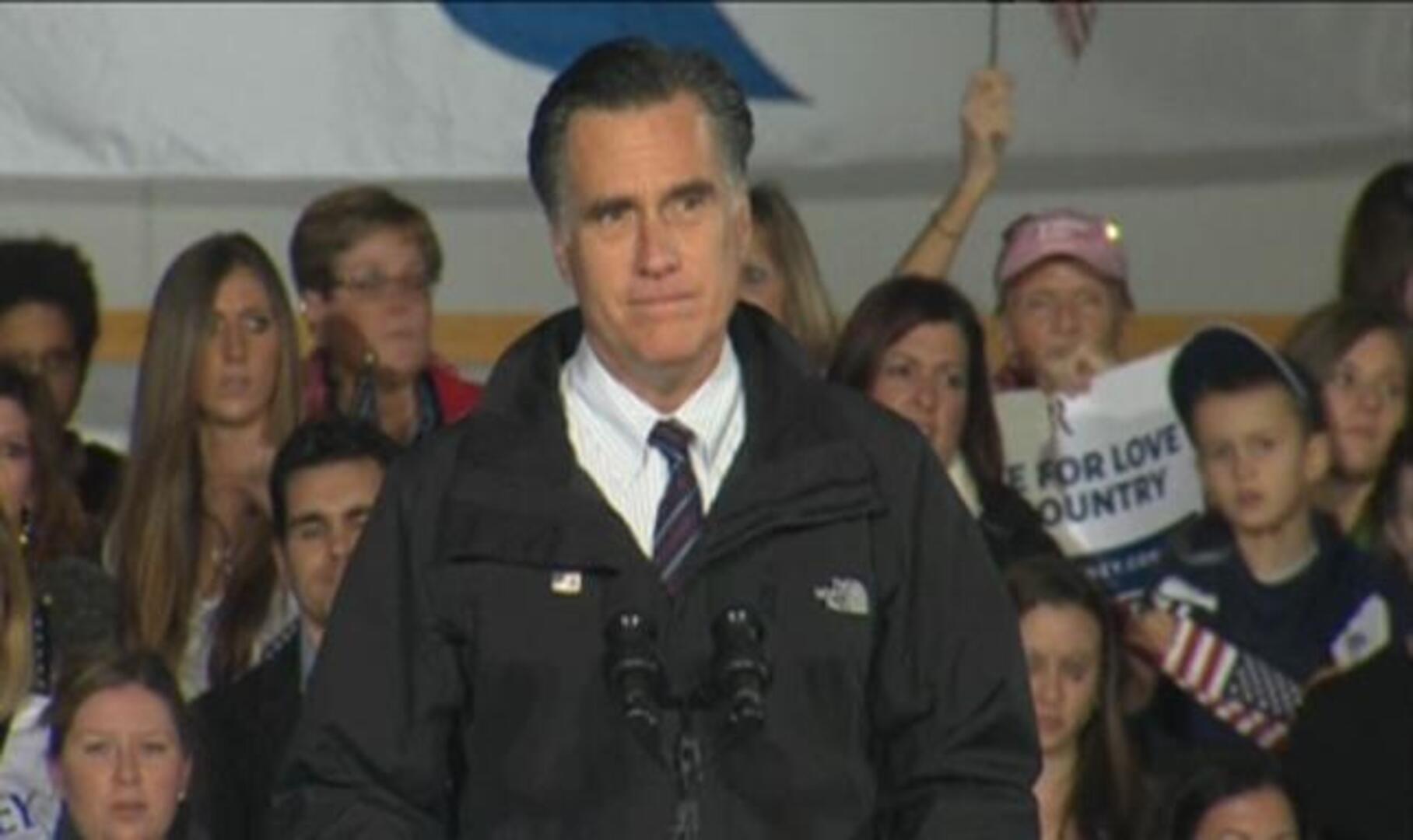 Romney celebra su último mitin en el estado clave de Ohio