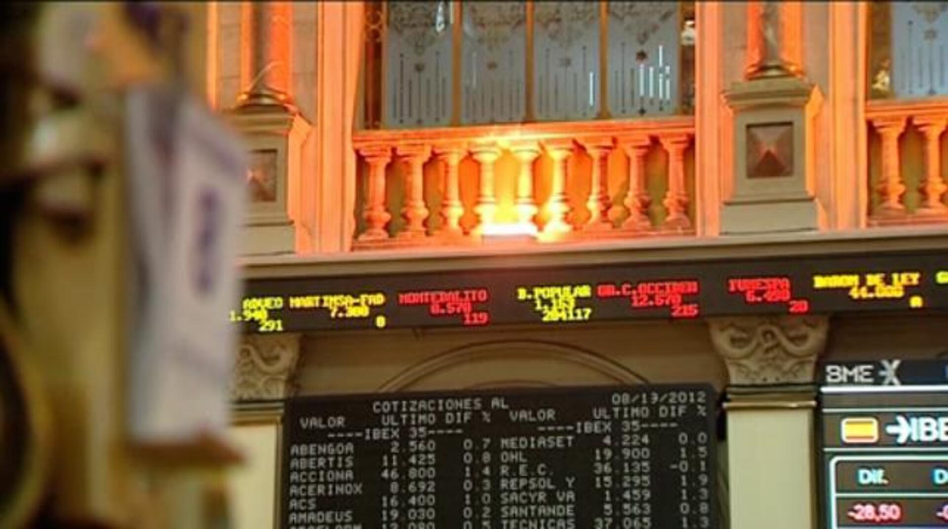 La prima de riesgo por encima de los 430 puntos
