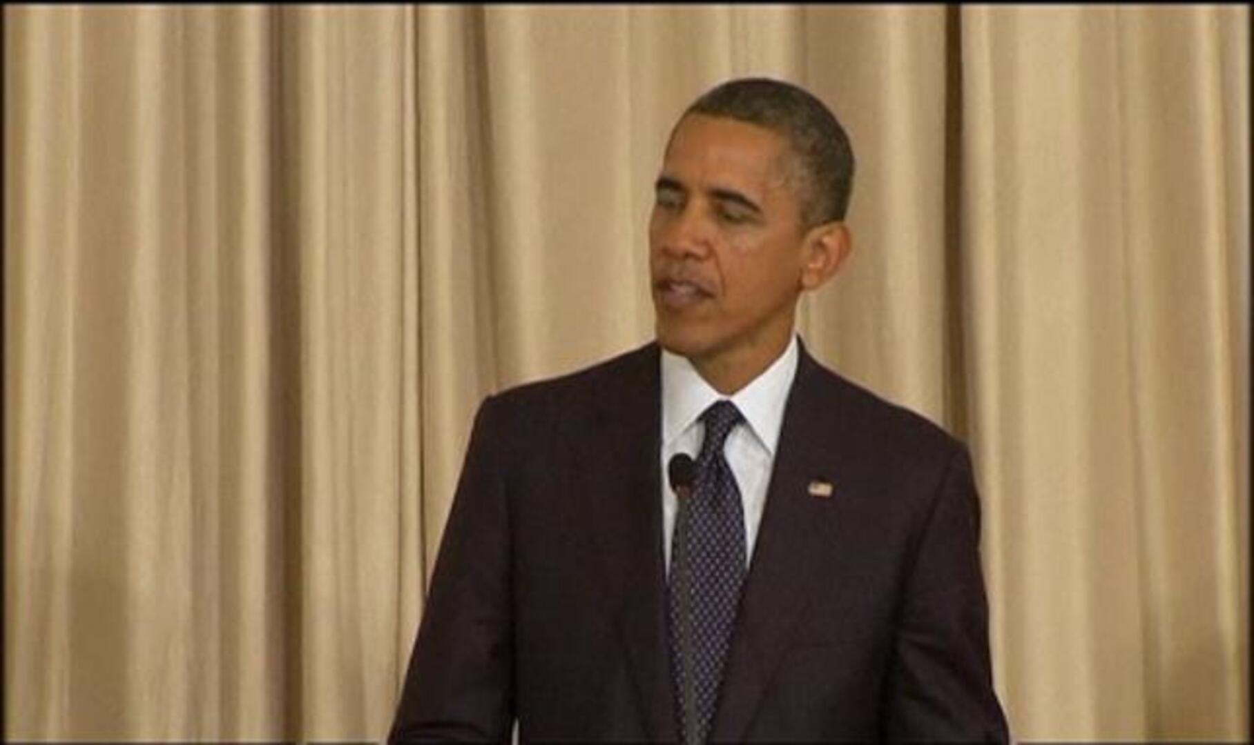 Obama: "Apoyamos plenamente el derecho de Israel a defenderse"