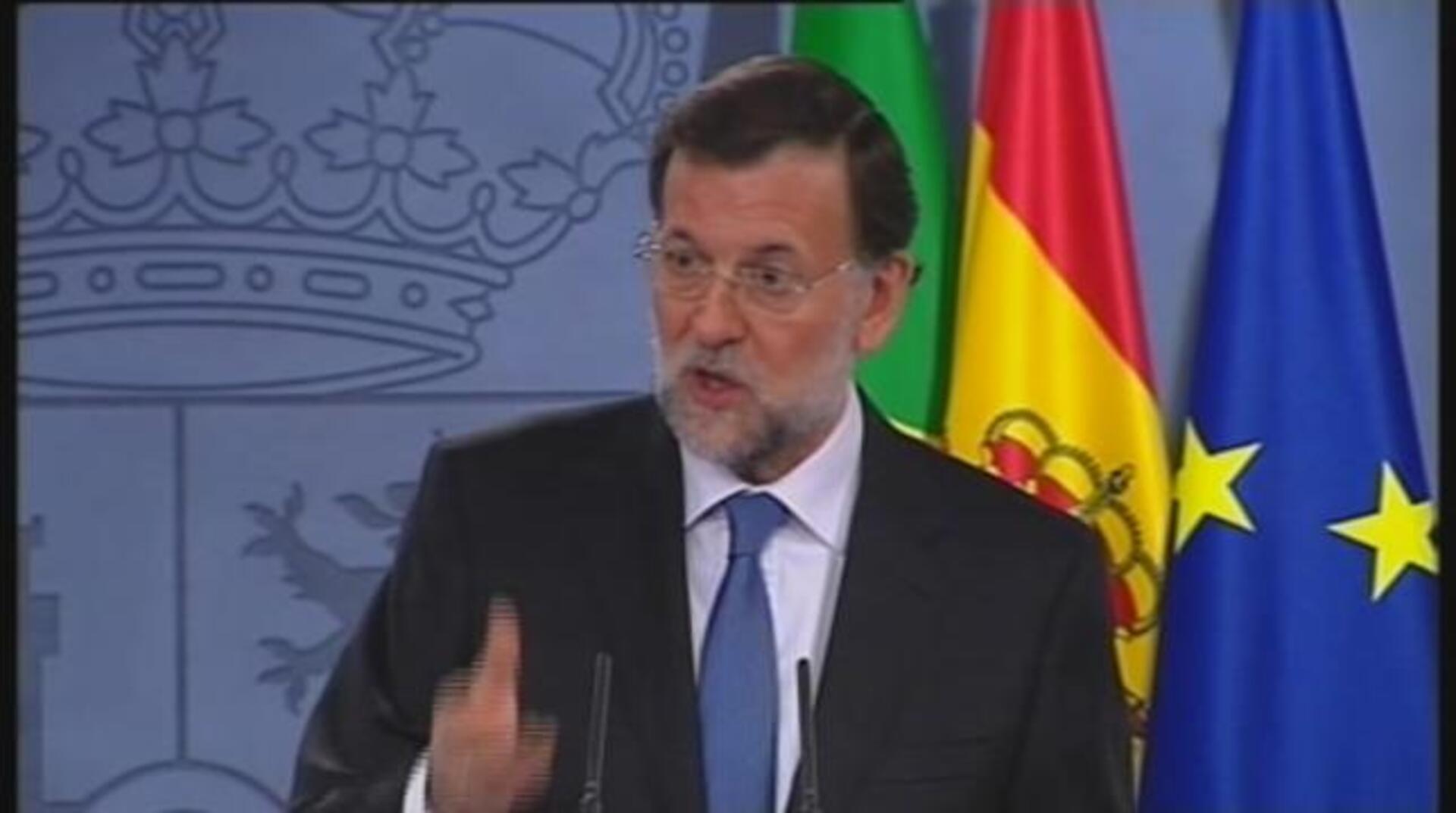 Rajoy: "La reestructuración de la banca es capital"