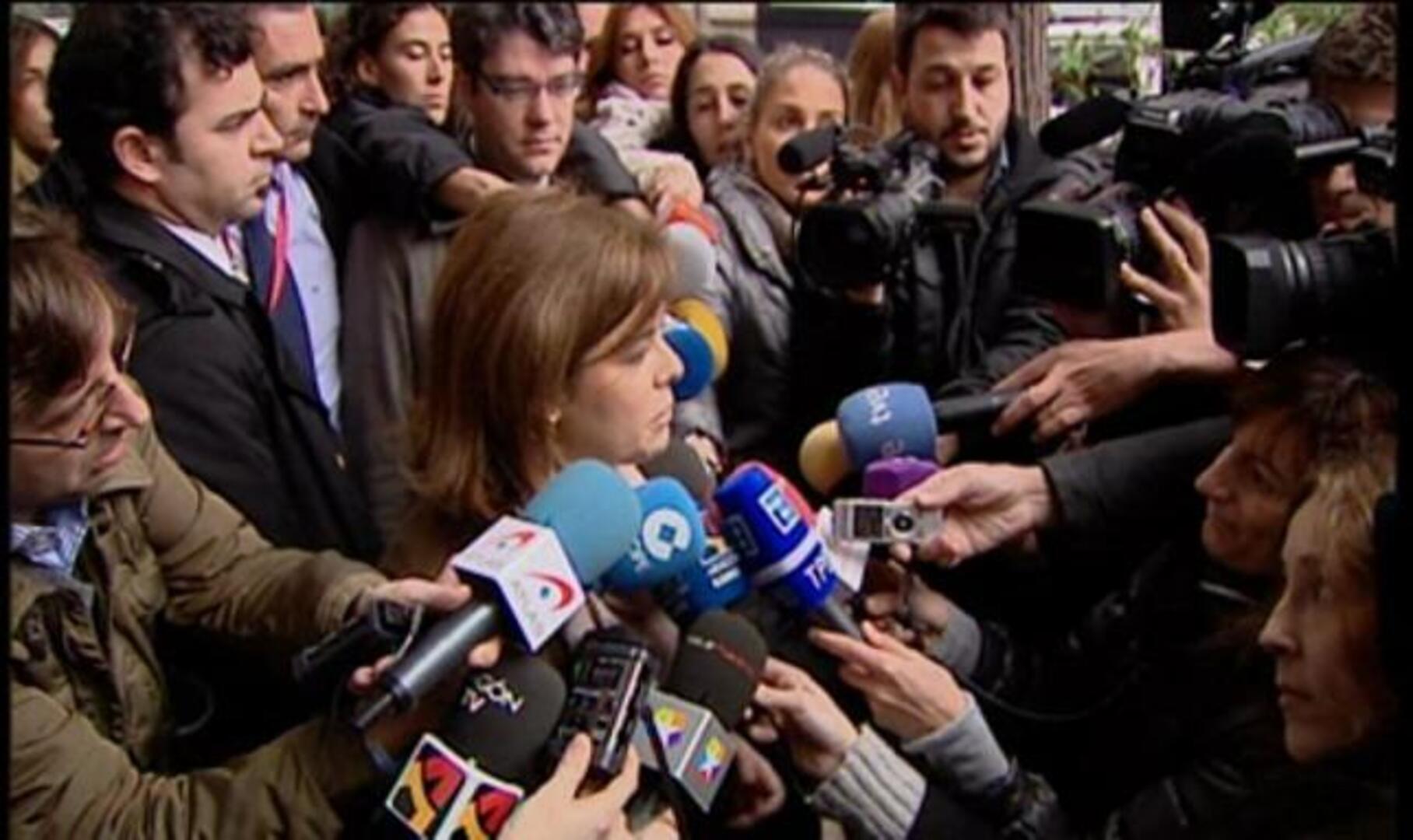 Sáenz de Santamaría califica de "importante varapalo" el resultado electoral de Mas