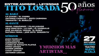 Entradas concierto Tito Losada - Entre Amigos y Leyendas en Madrid