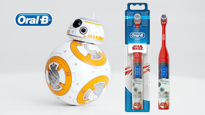 Cepillo de dientes Oral-B Star Wars a pilas
