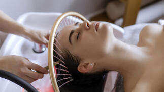 Hair Spa con masaje y peeling facial