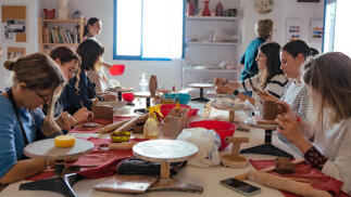 Taller de decoración cerámica