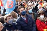 La manifestación contra la reforma de la ley de Seguridad Ciudadana, en imágenes