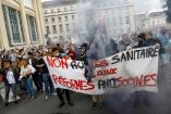 Las protestas en Francia contra el certificado Covid, en imágenes