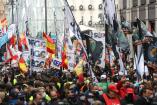 La manifestación contra la reforma de la ley de Seguridad Ciudadana, en imágenes